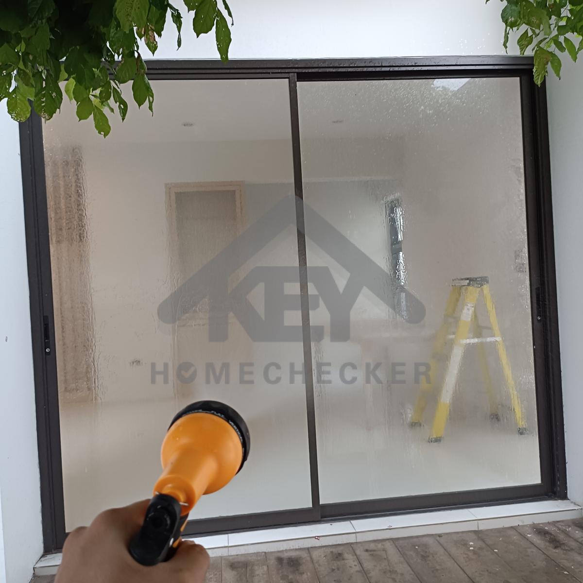 งานเทสน้ำ ประตูหน้าต่าง