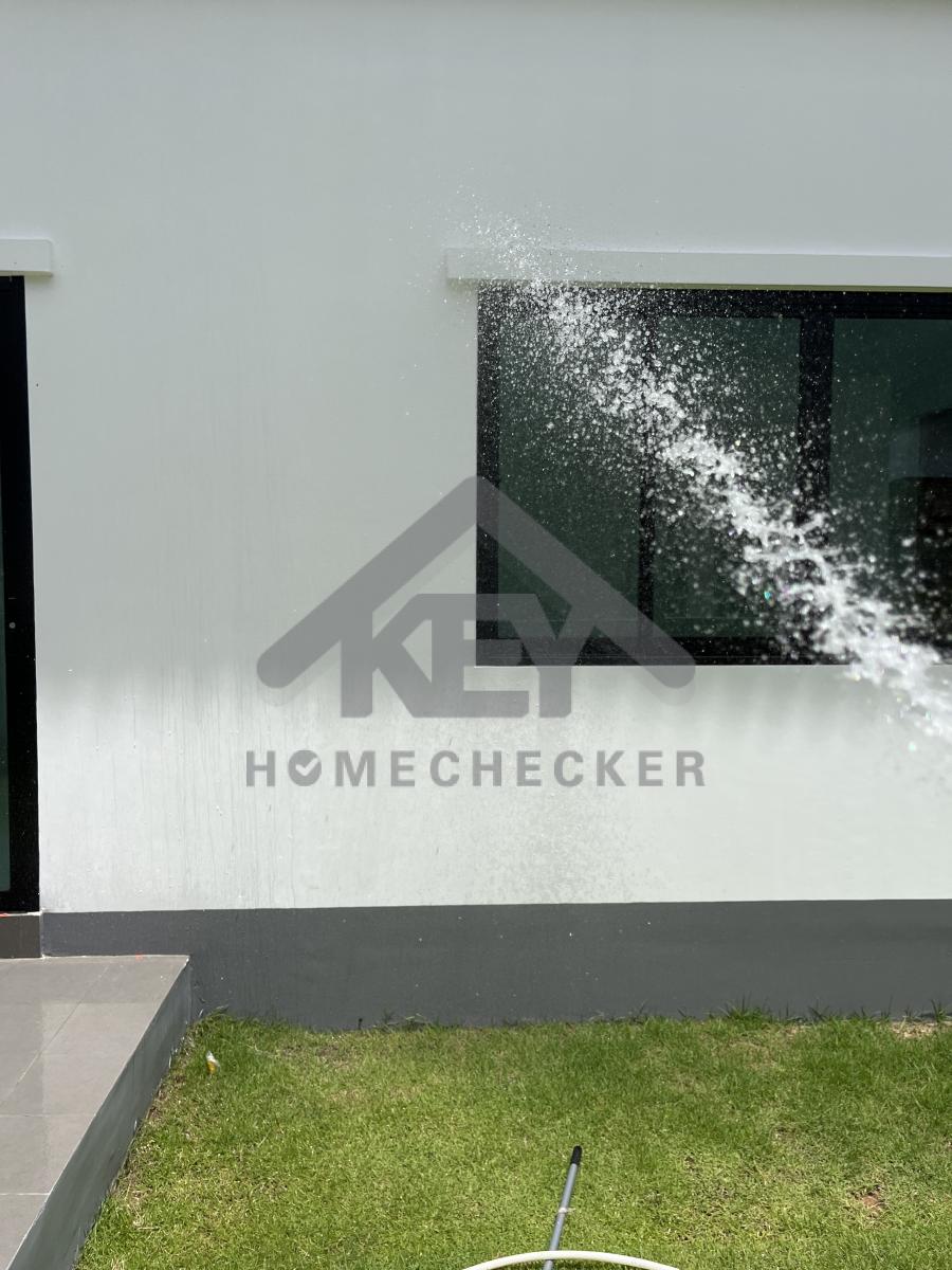 งานเทสน้ำ ประตูหน้าต่าง