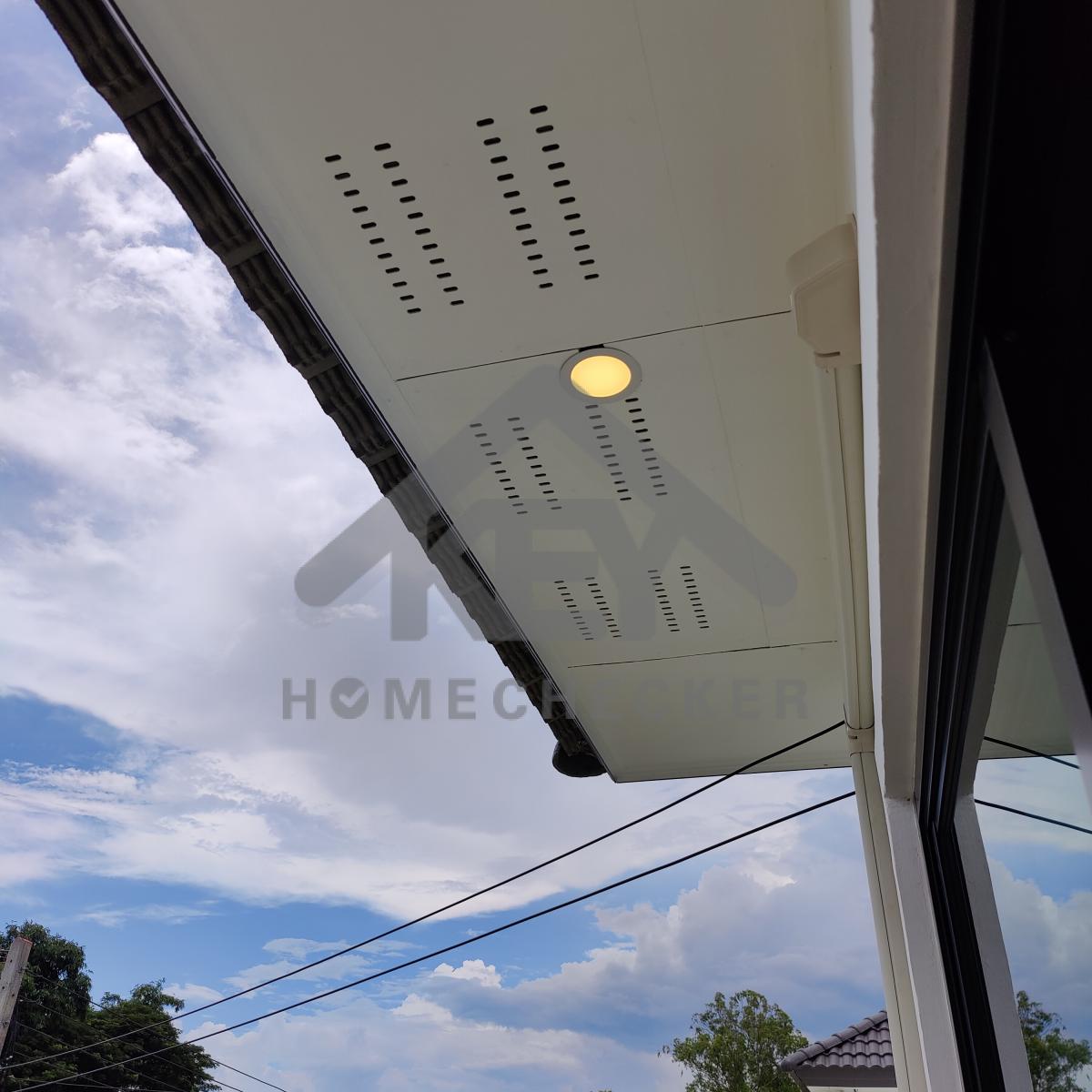 งานฝ้าชายคาและโครงฝ้า