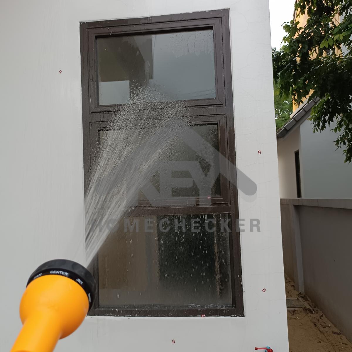 งานเทสน้ำ ประตูหน้าต่าง