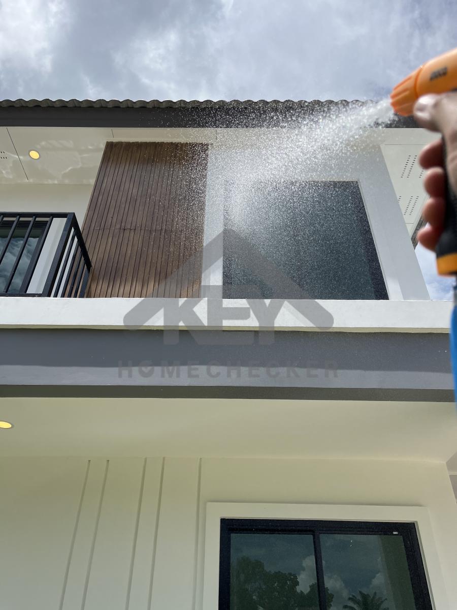 งานเทสน้ำ ประตูหน้าต่าง