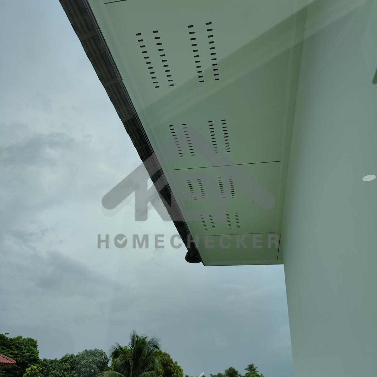 งานฝ้าชายคาและโครงฝ้า