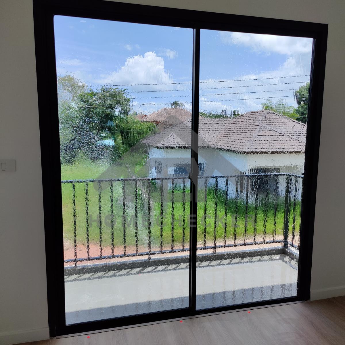 งานเทสน้ำ ประตูหน้าต่าง