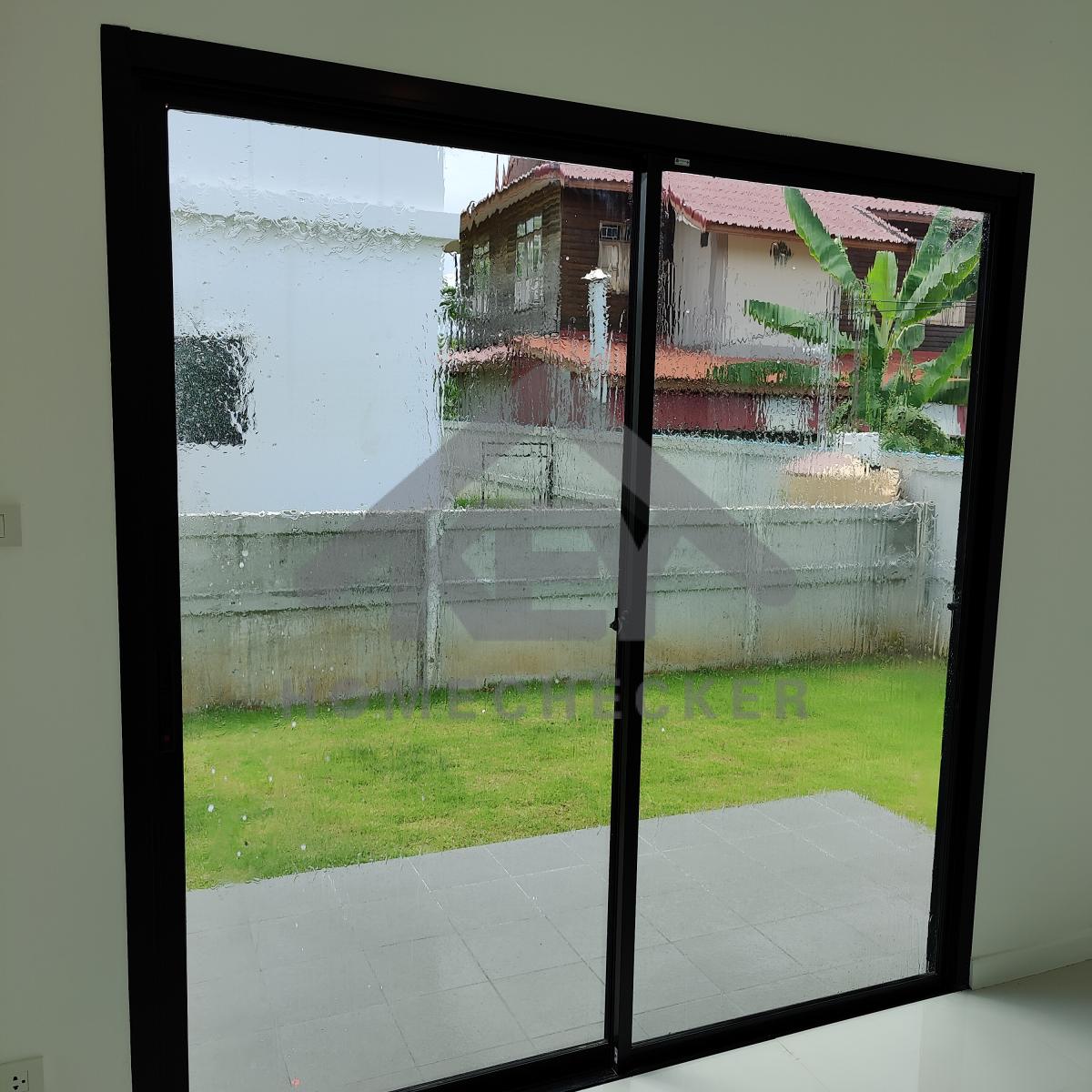 งานเทสน้ำ ประตูหน้าต่าง