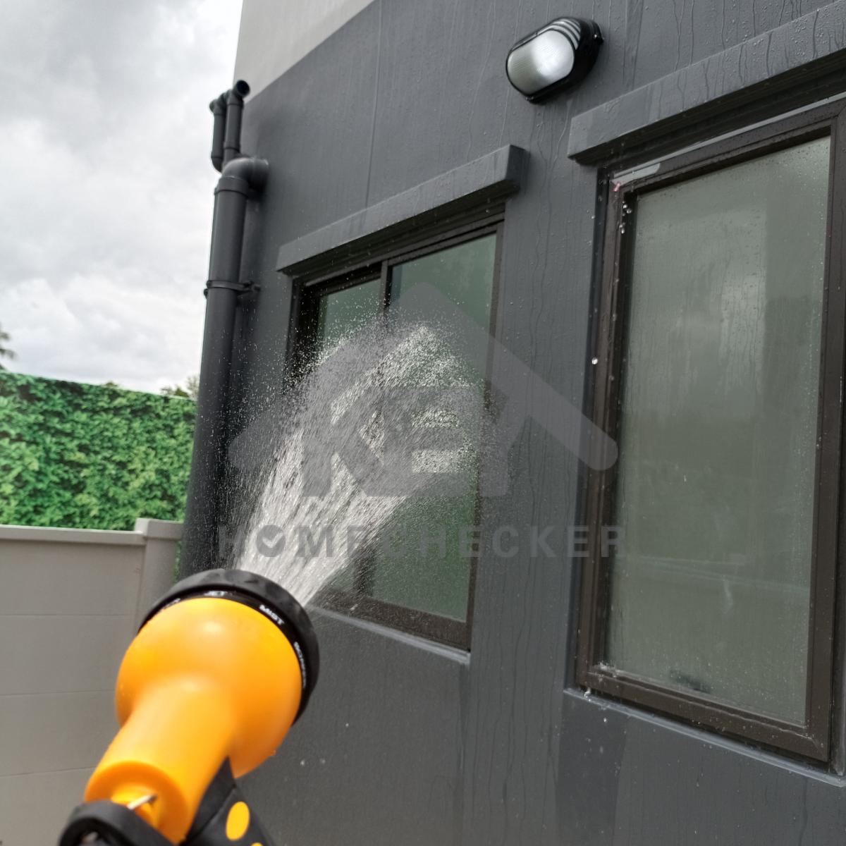 งานเทสน้ำ ประตูหน้าต่าง