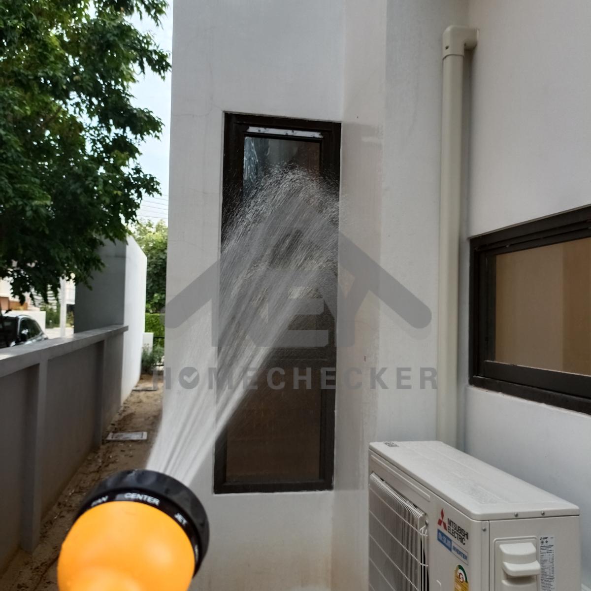 งานเทสน้ำ ประตูหน้าต่าง