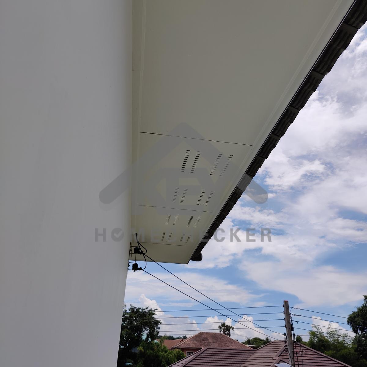 งานฝ้าชายคาและโครงฝ้า