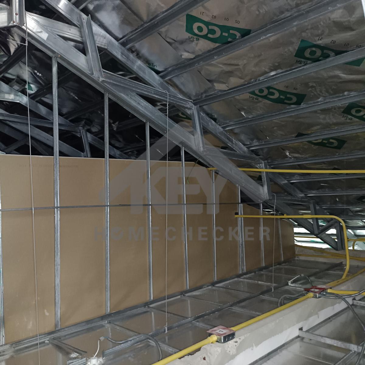 งานตรวจสอบหลังคา