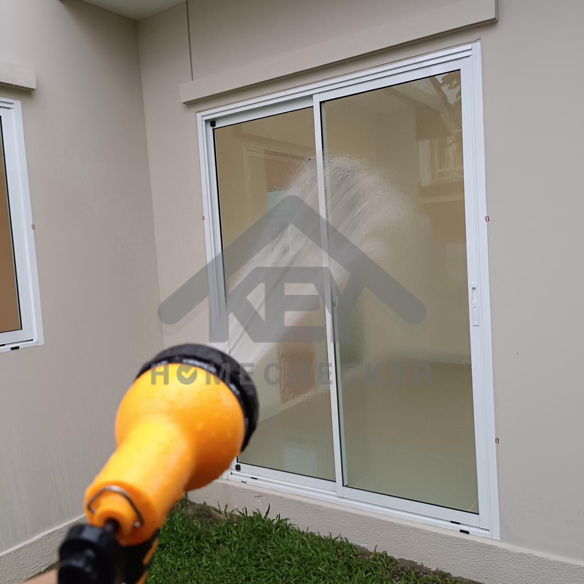 งานเทสน้ำ ประตูหน้าต่าง