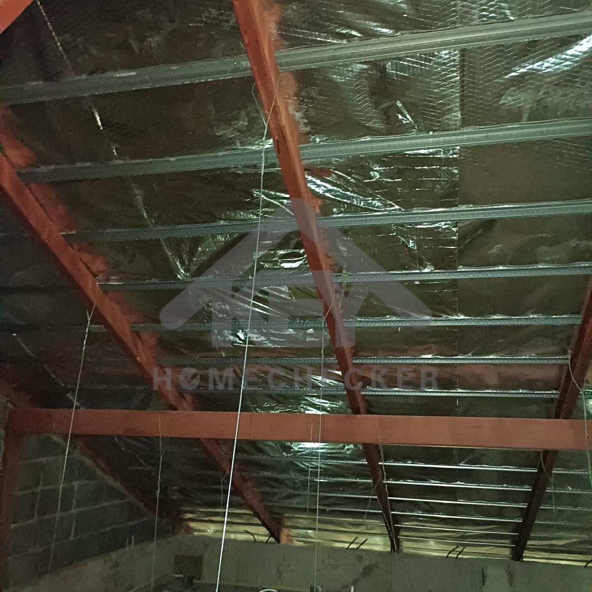 งานตรวจสอบหลังคา