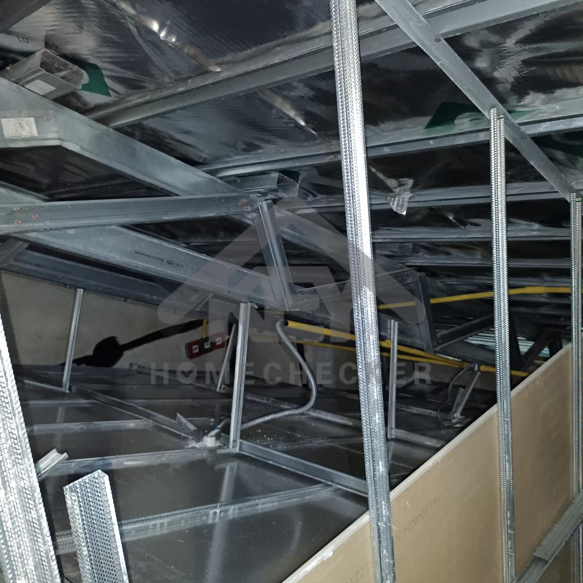 งานตรวจสอบหลังคา