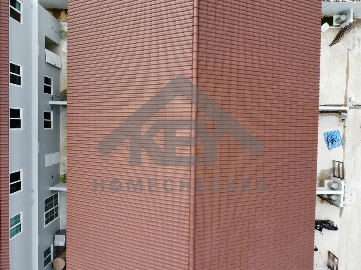 งานตรวจสอบหลังคา