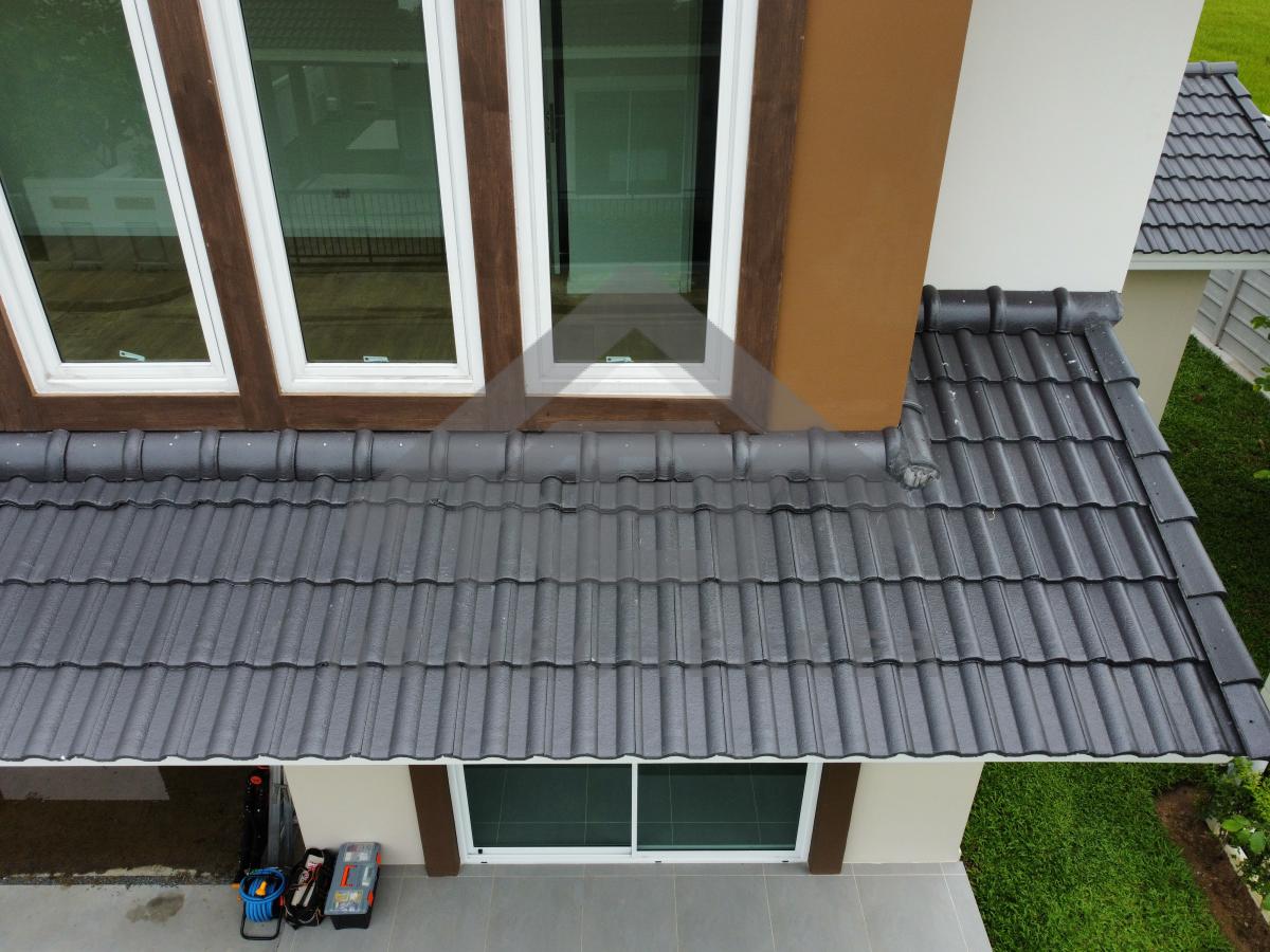 งานตรวจสอบหลังคา