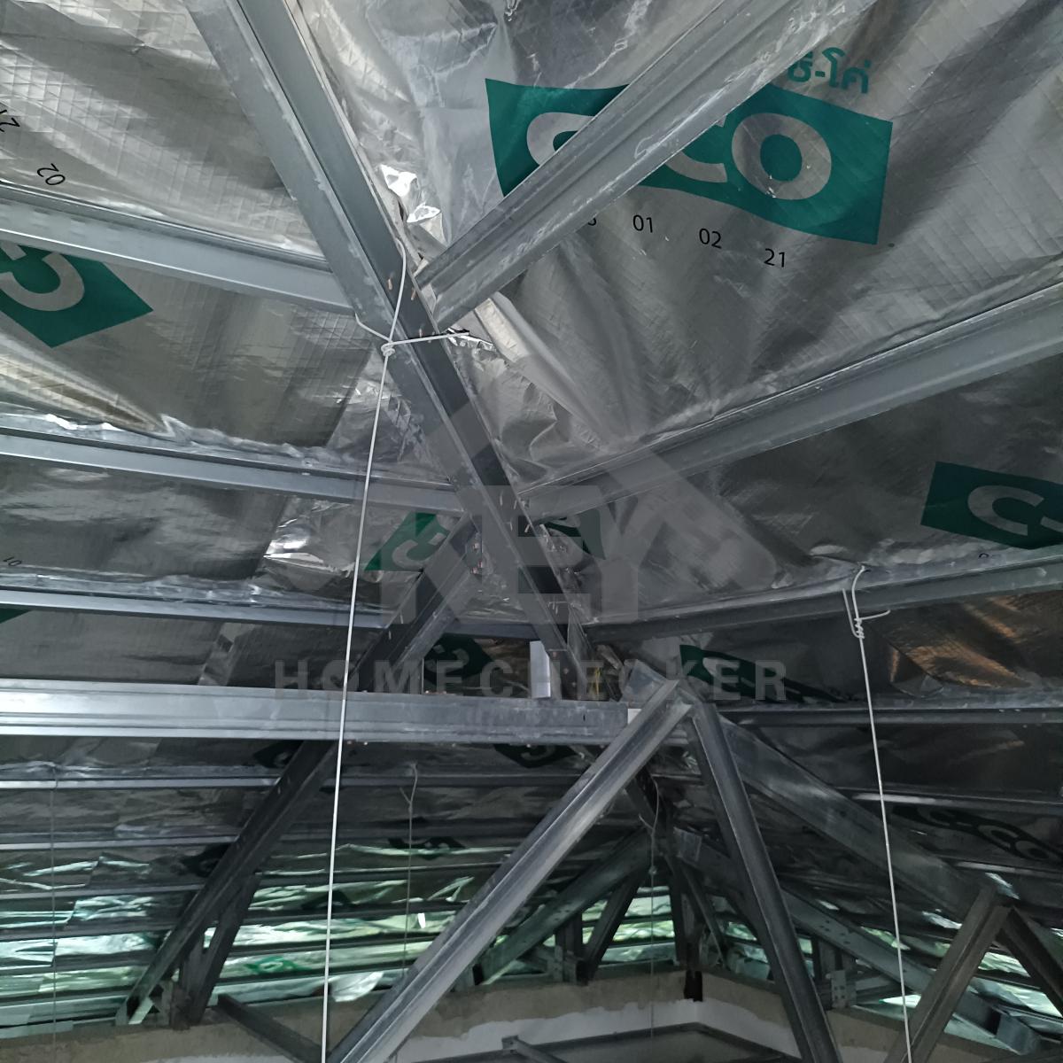 งานตรวจสอบหลังคา