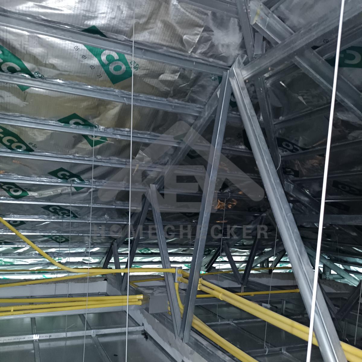 งานตรวจสอบหลังคา