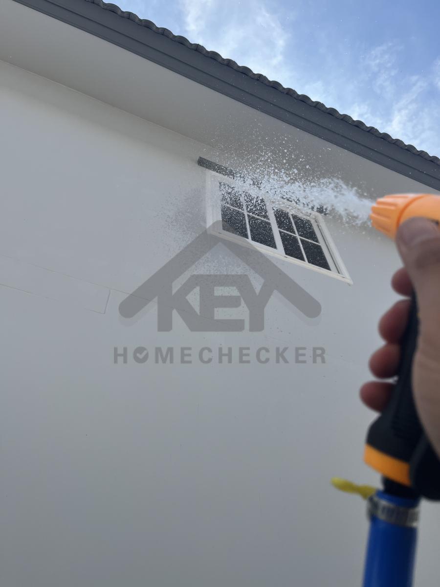 งานเทสน้ำ ประตูหน้าต่าง