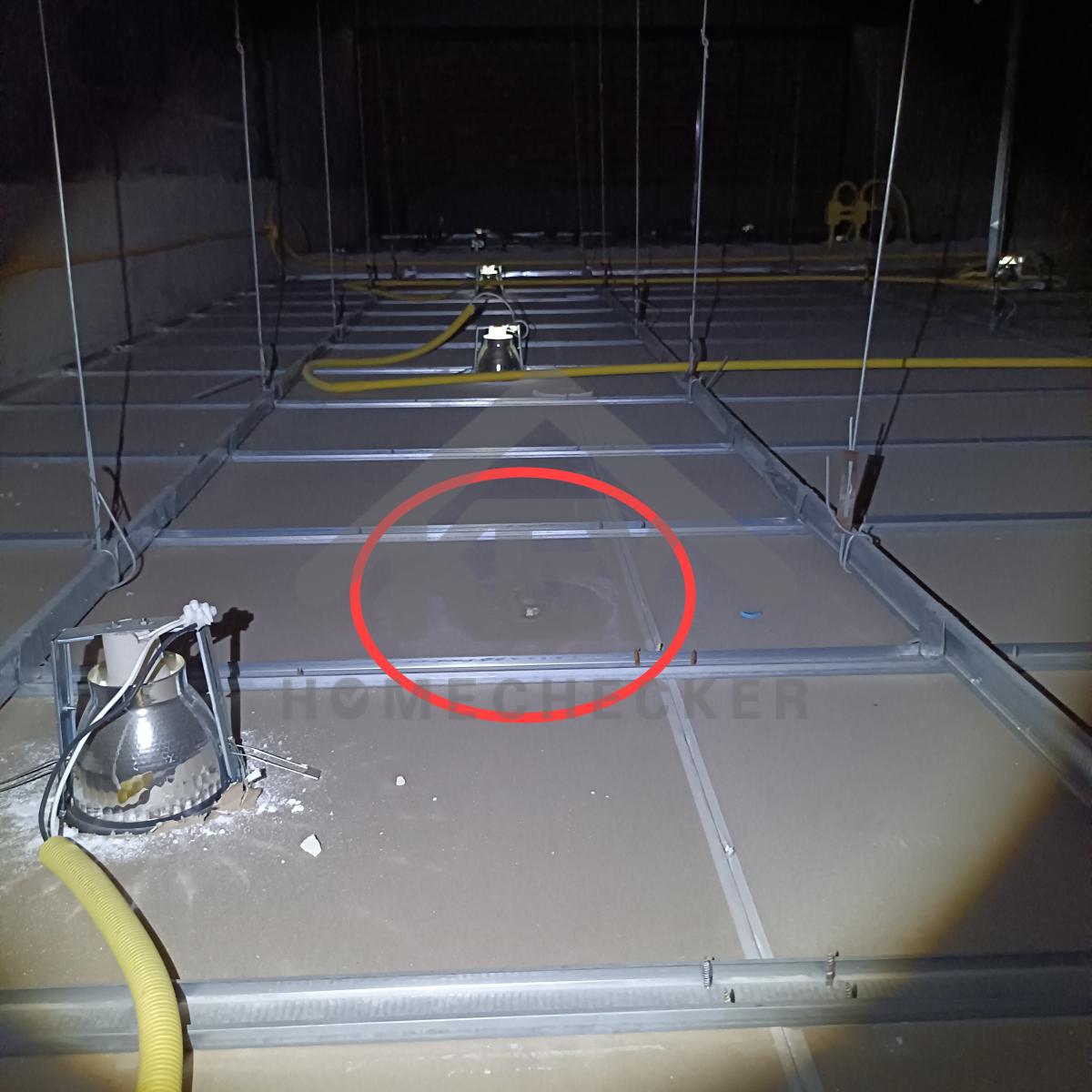 งานตรวจสอบหลังคา