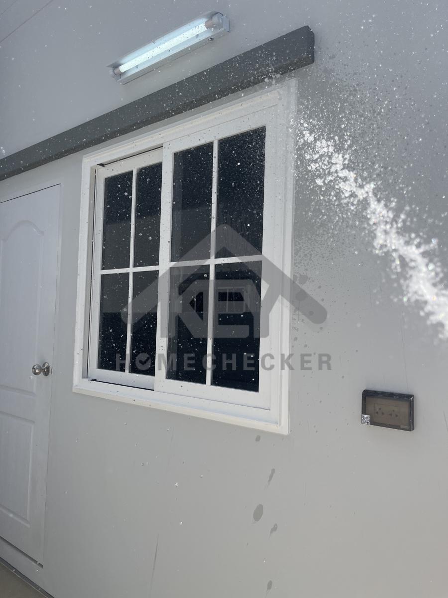 งานเทสน้ำ ประตูหน้าต่าง