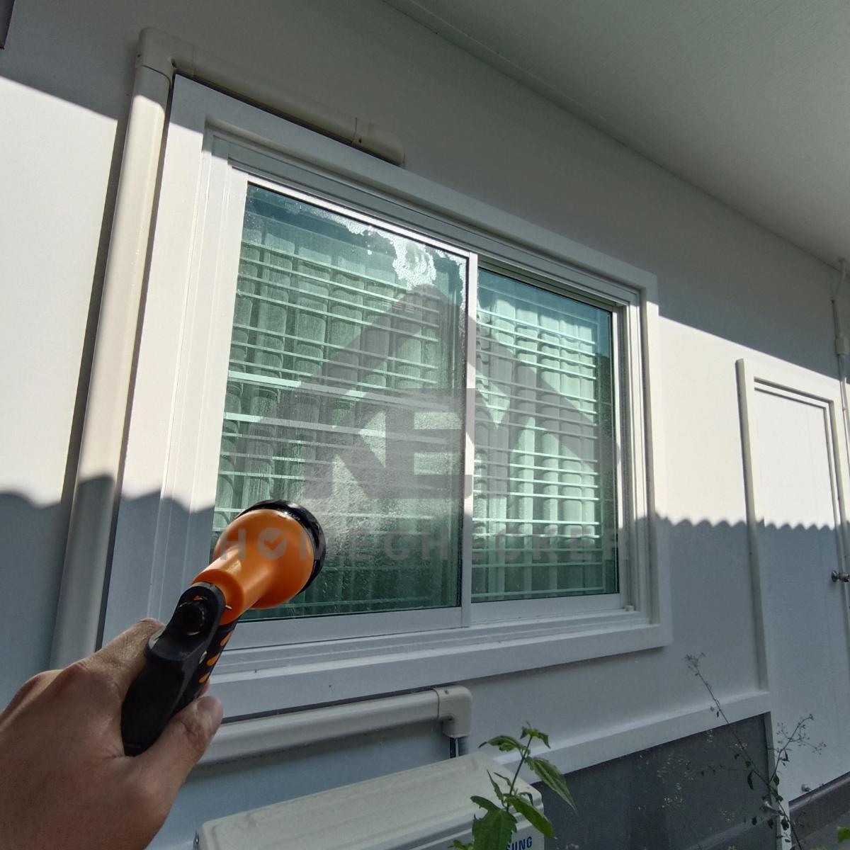 งานเทสน้ำ ประตูหน้าต่าง