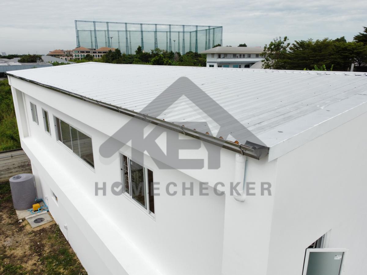 งานตรวจสอบหลังคา