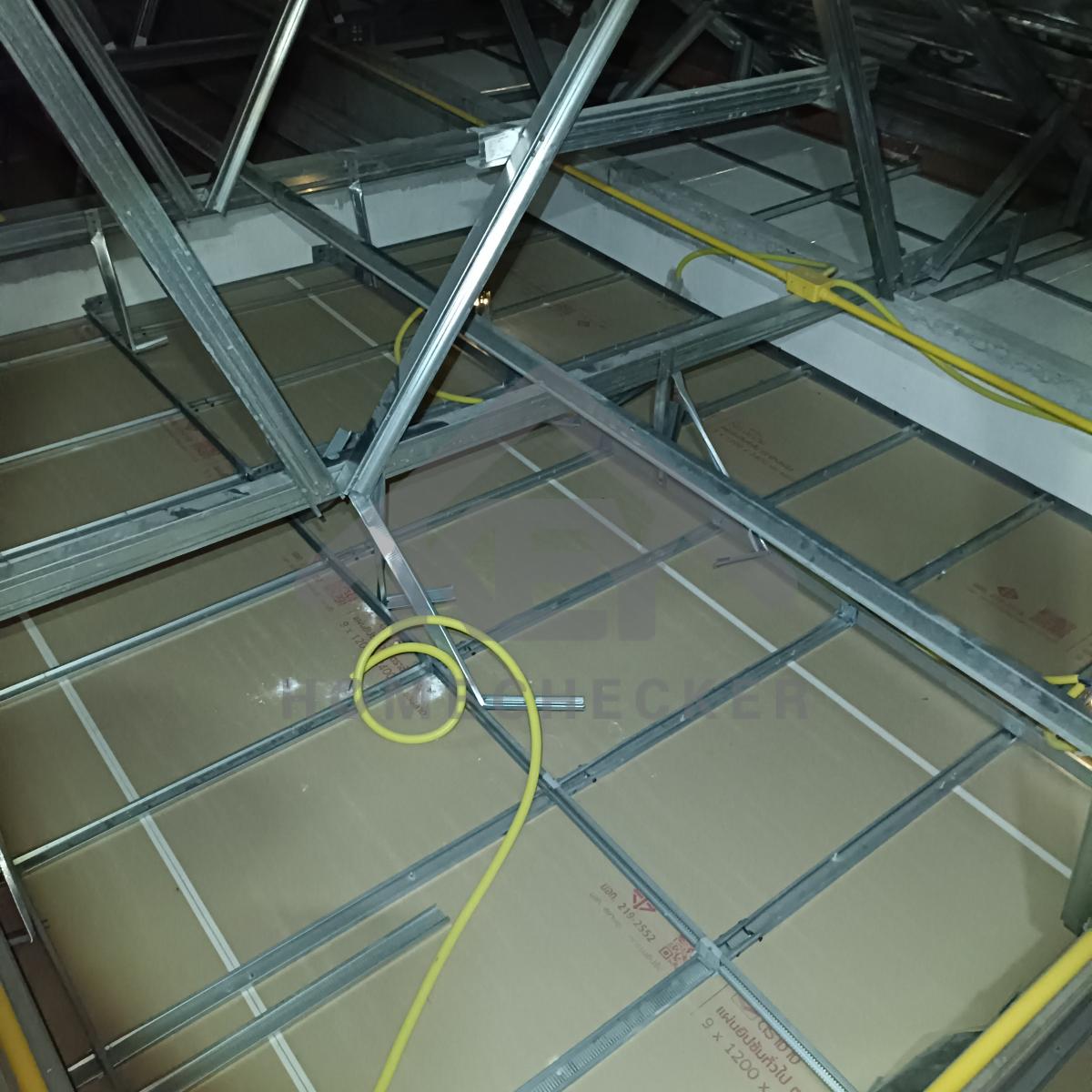 งานตรวจสอบหลังคา