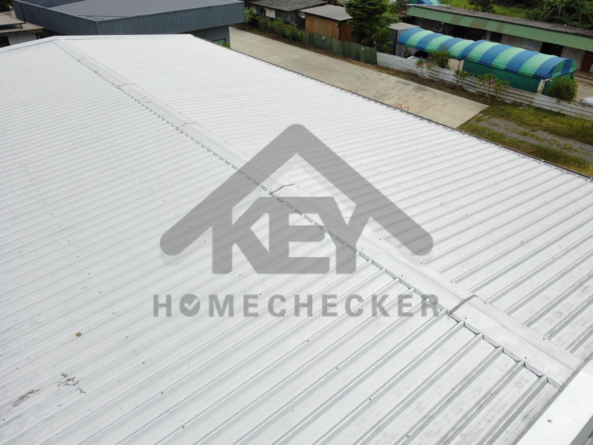 งานตรวจสอบหลังคา