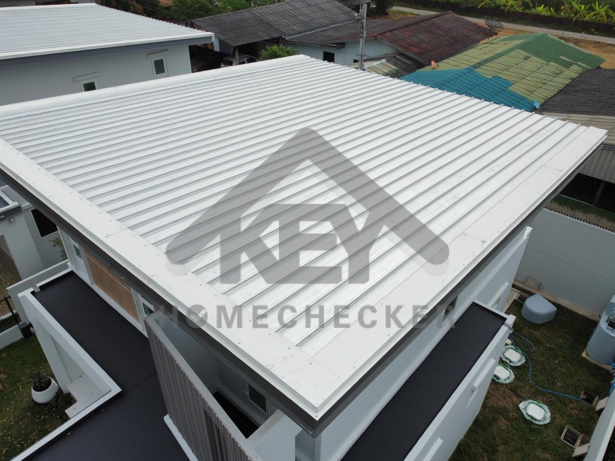 งานตรวจสอบหลังคา