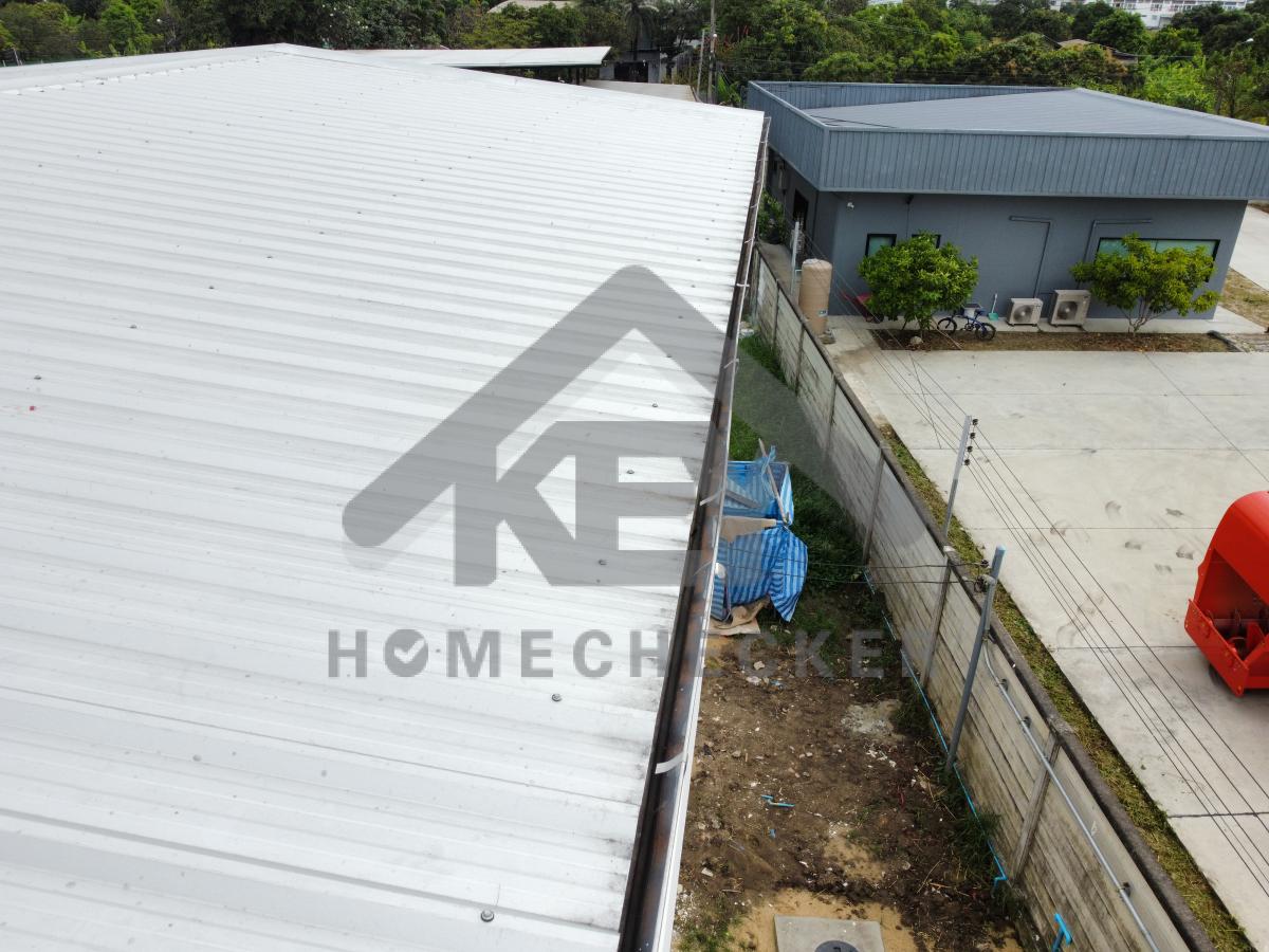 งานตรวจสอบหลังคา