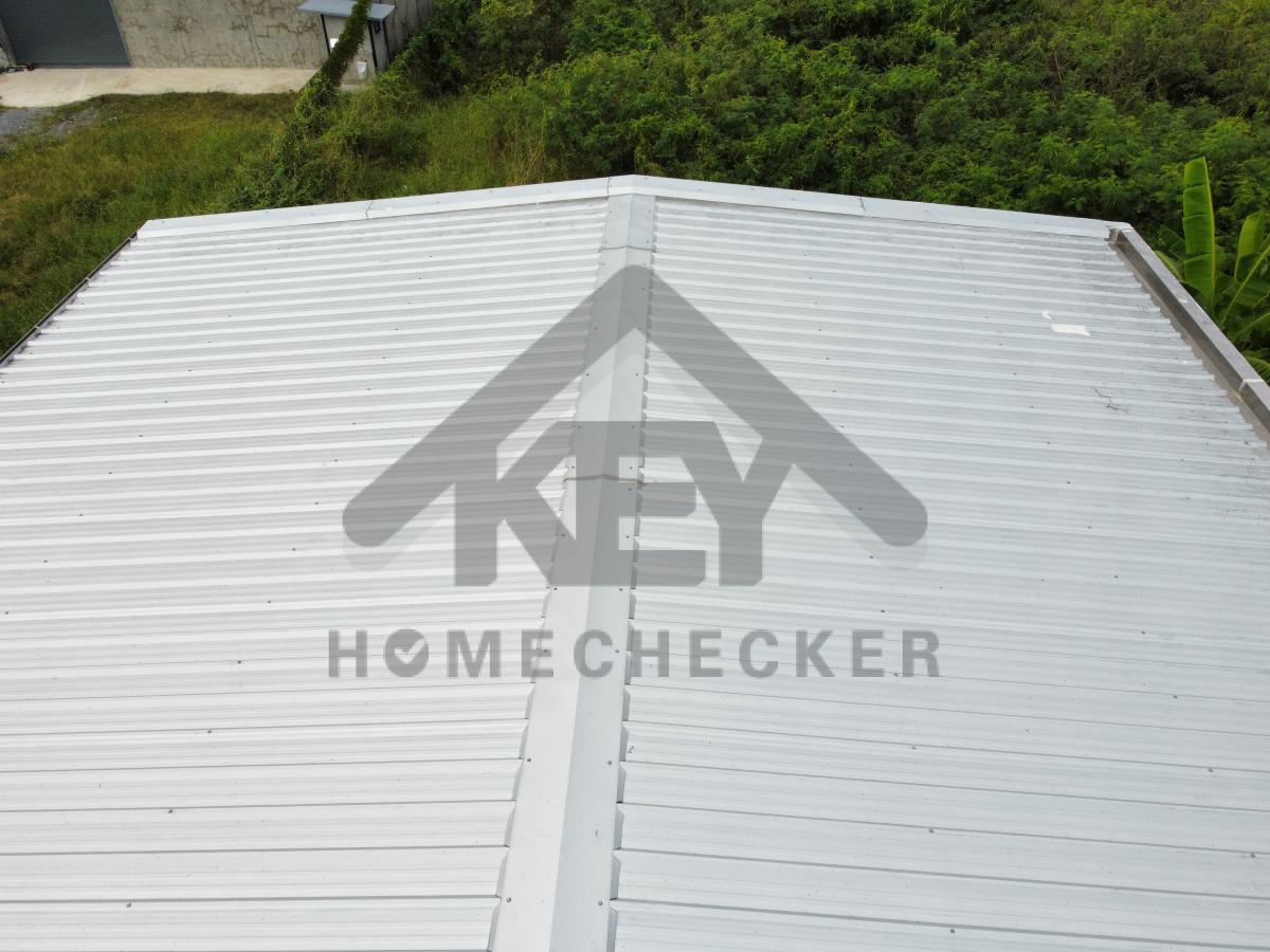 งานตรวจสอบหลังคา