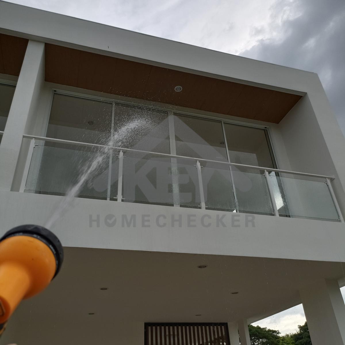 งานเทสน้ำ ประตูหน้าต่าง