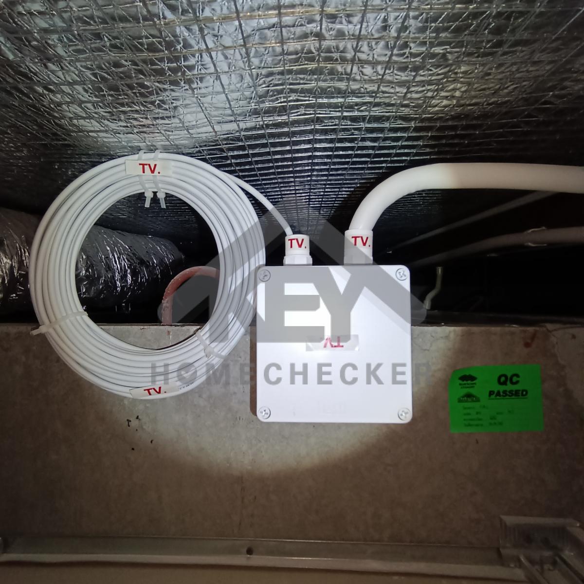 งานตรวจสอบหลังคา