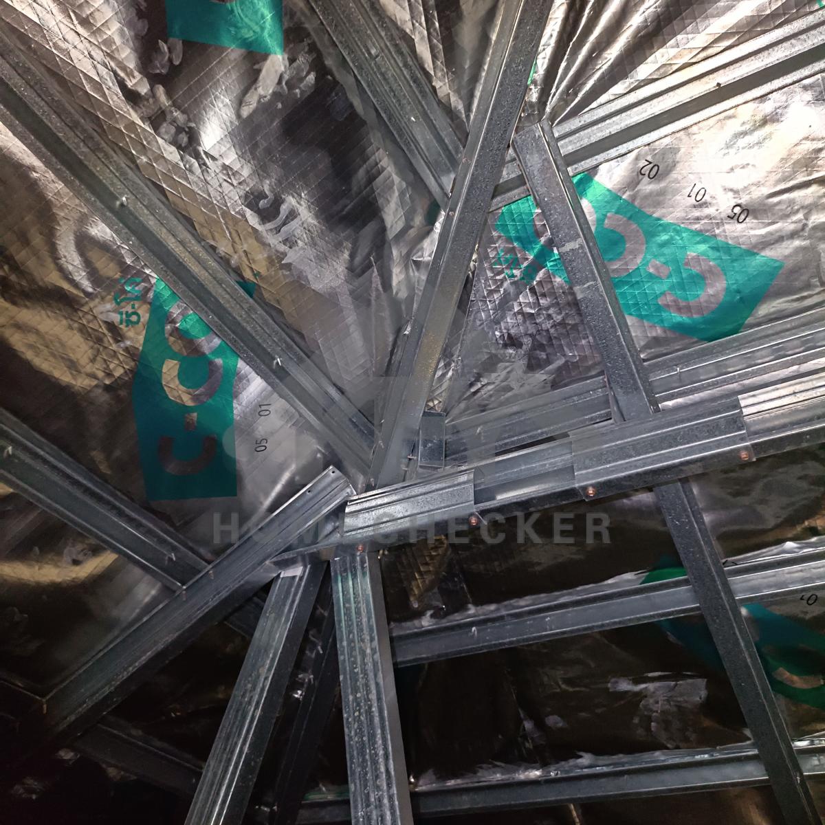 งานตรวจสอบหลังคา