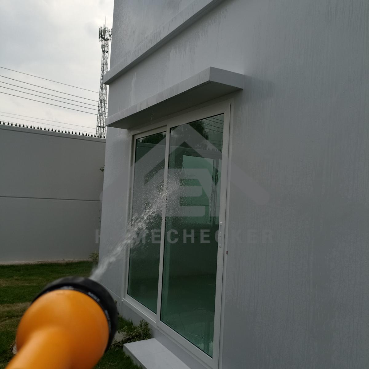 งานเทสน้ำ ประตูหน้าต่าง