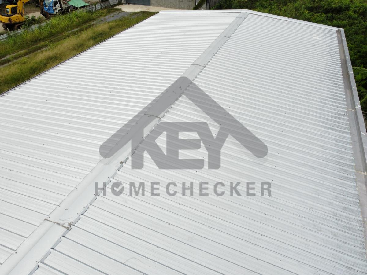 งานตรวจสอบหลังคา