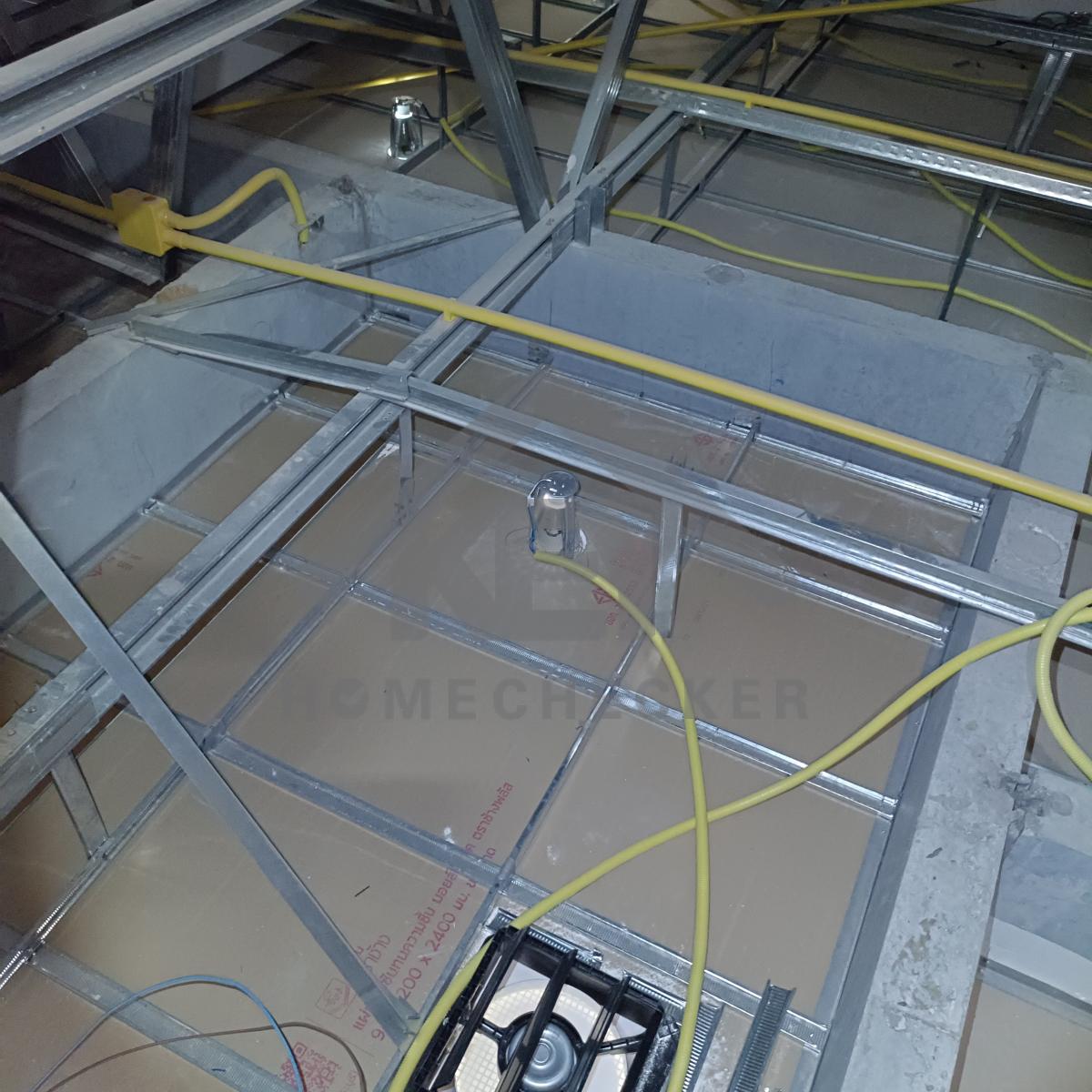 งานตรวจสอบหลังคา