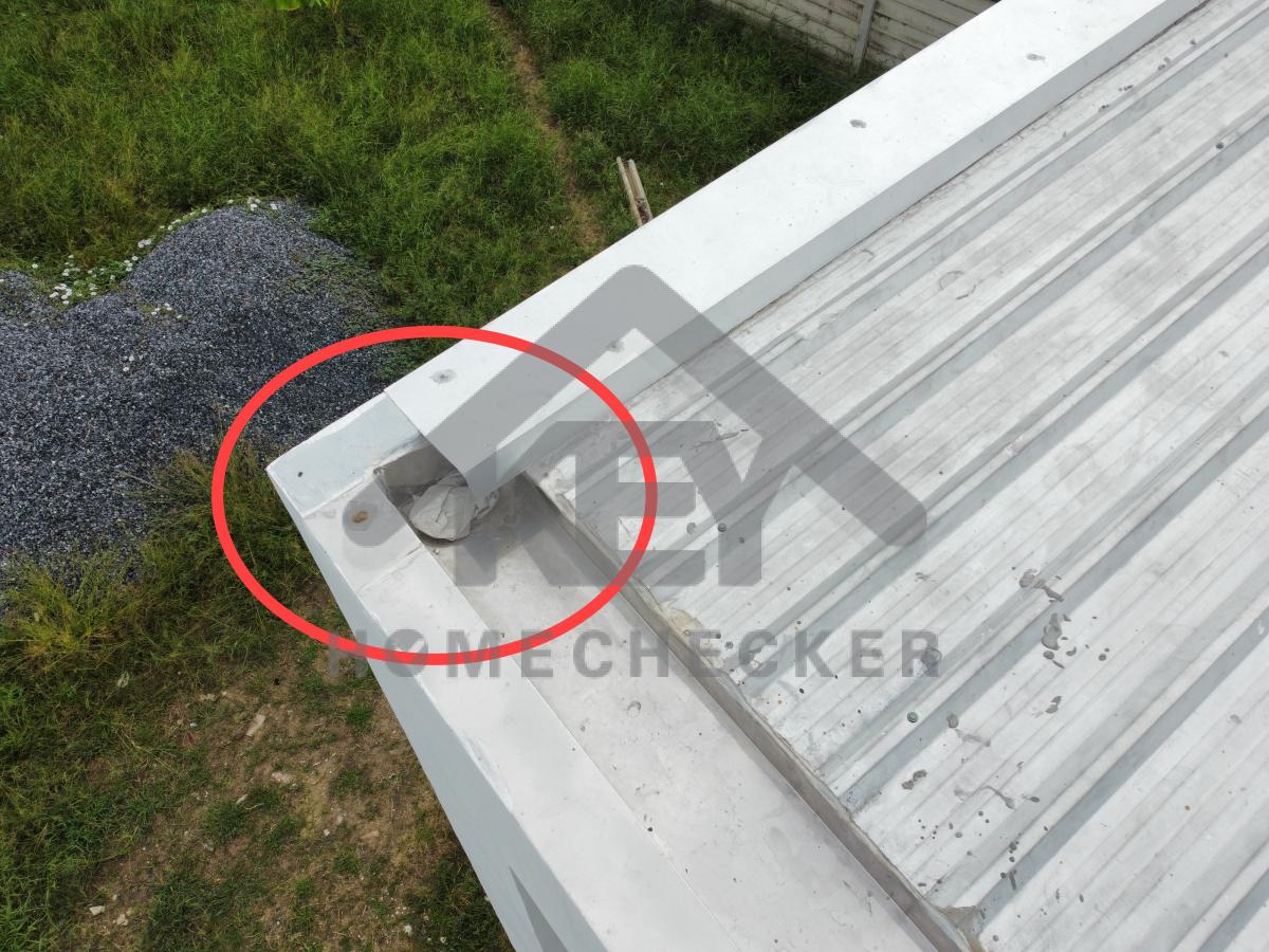 งานตรวจสอบหลังคา