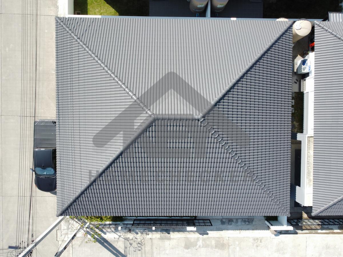 งานตรวจสอบหลังคา