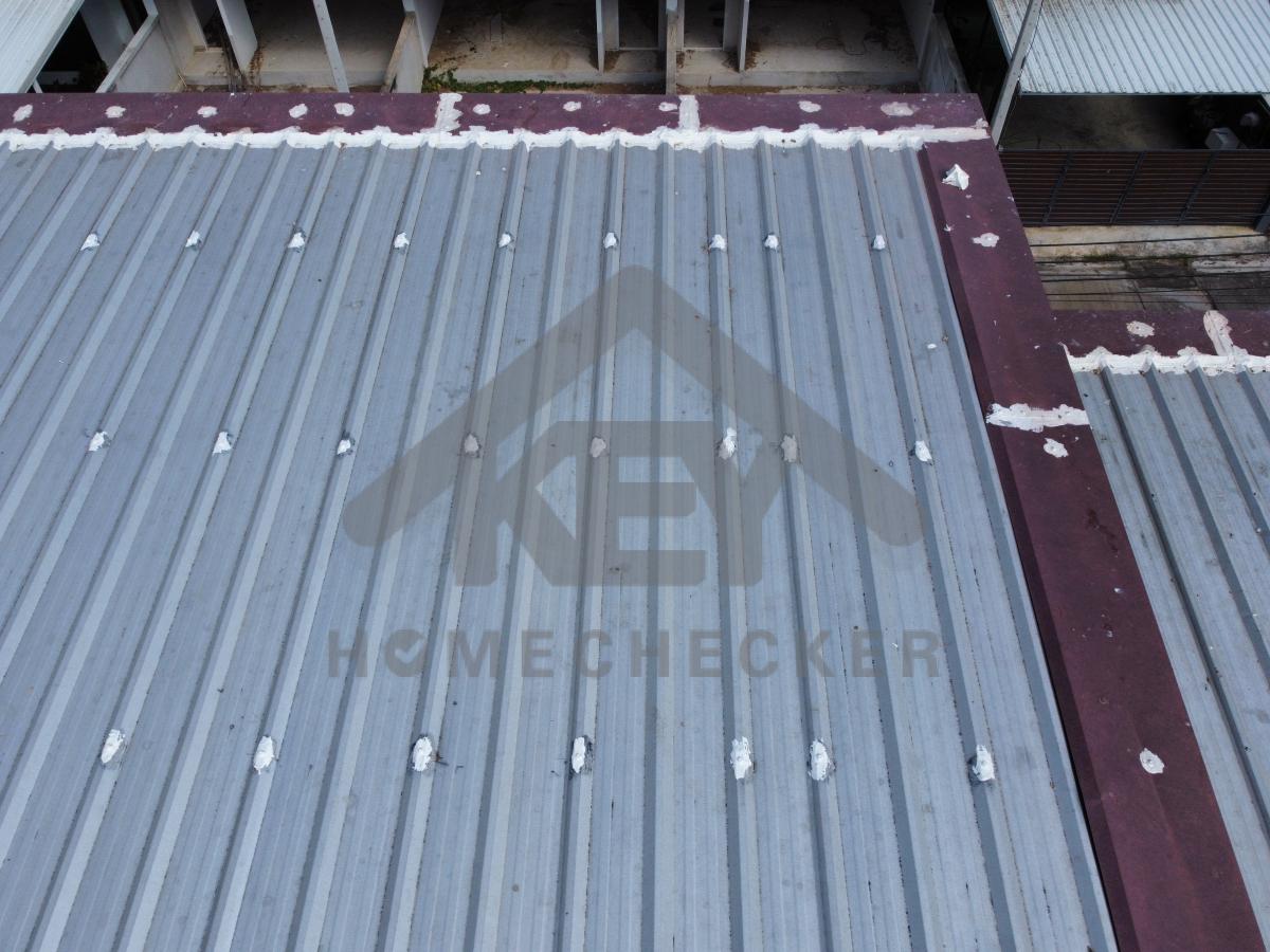 งานตรวจสอบหลังคา