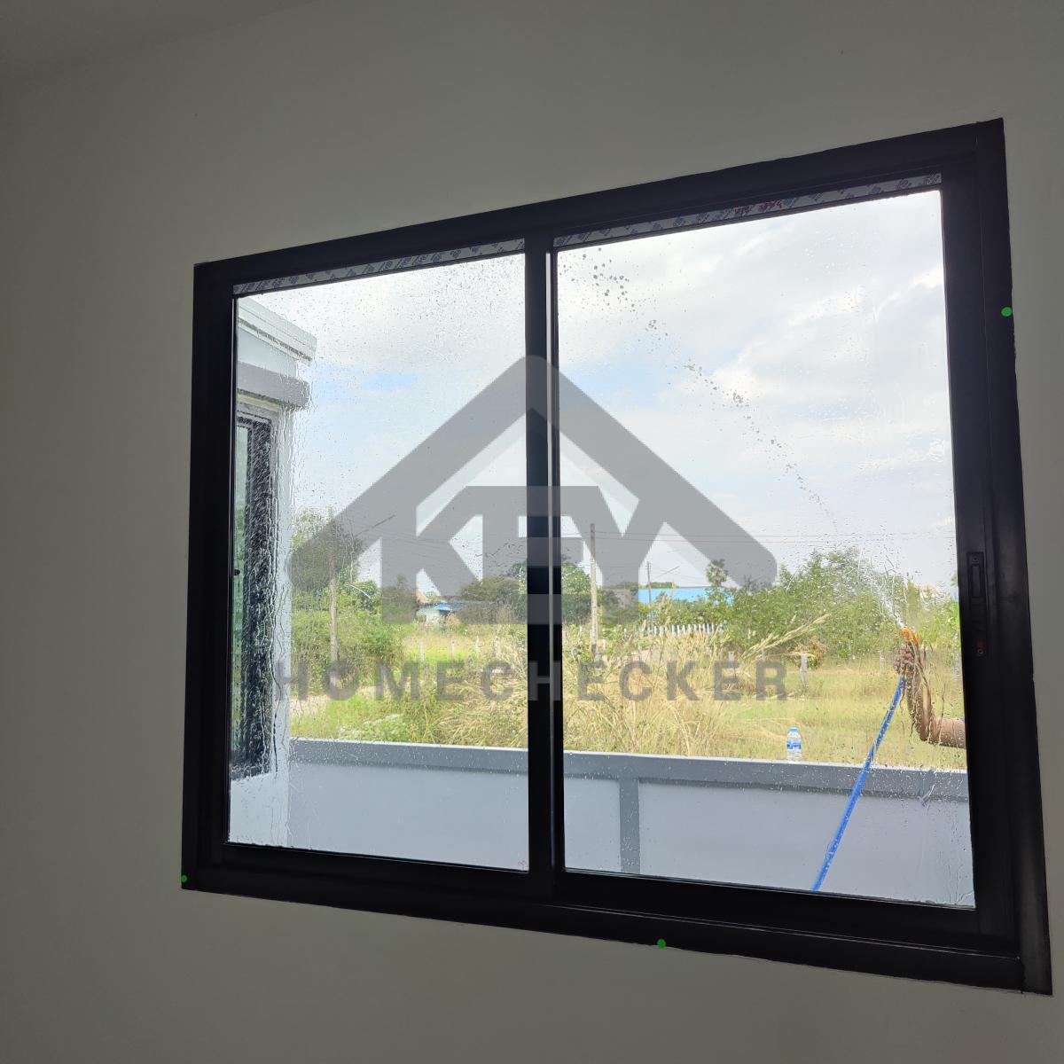 งานเทสน้ำ ประตูหน้าต่าง