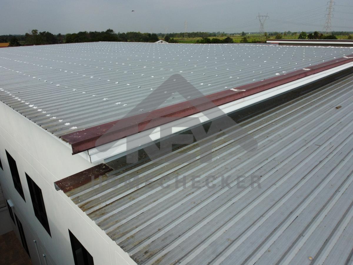 งานตรวจสอบหลังคา