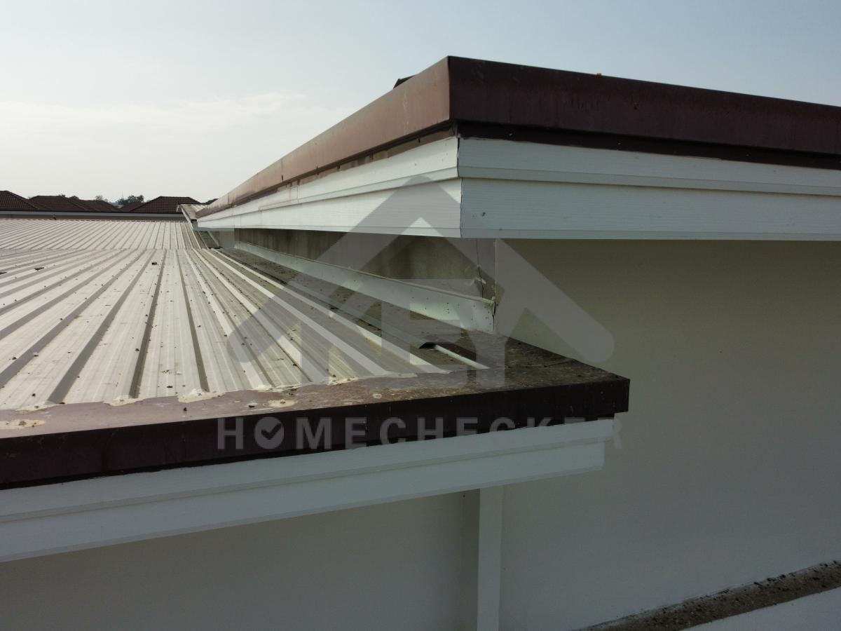 งานตรวจสอบหลังคา