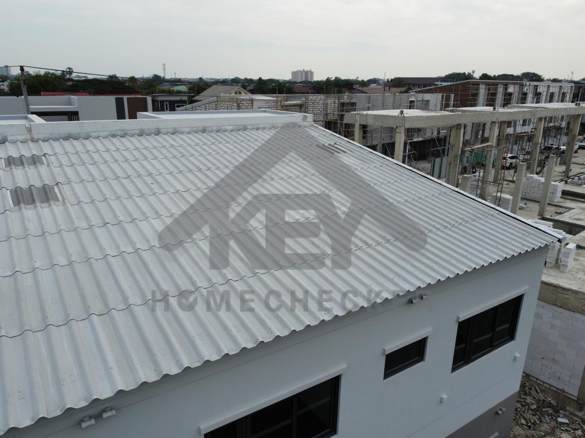งานตรวจสอบหลังคา