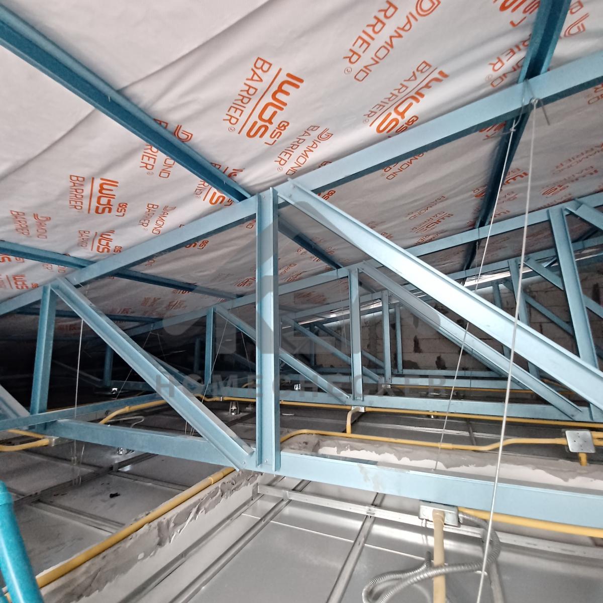 งานตรวจสอบหลังคา