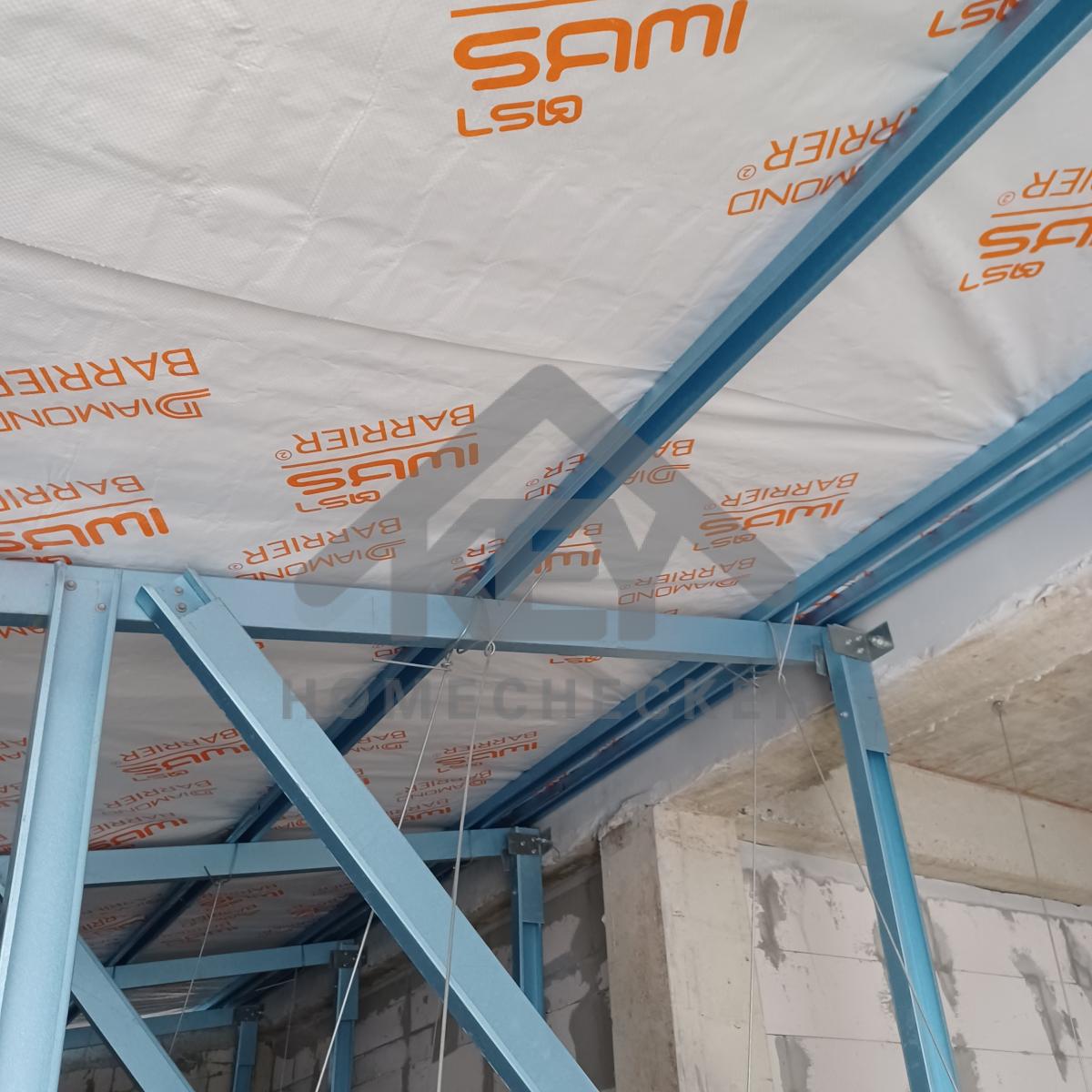 งานตรวจสอบหลังคา