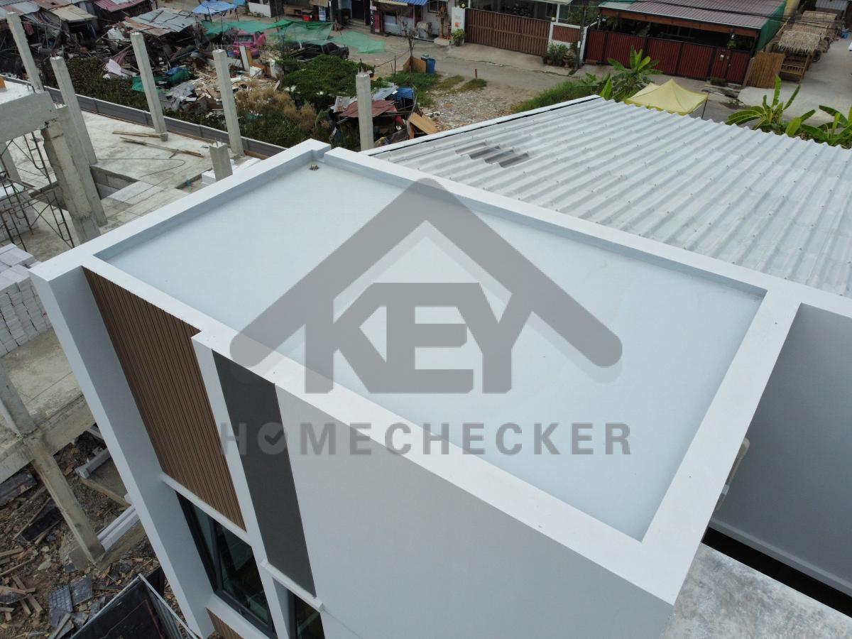 งานตรวจสอบหลังคา