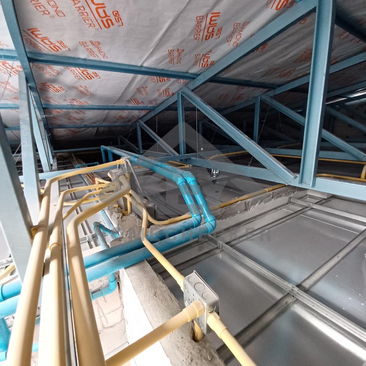 งานตรวจสอบหลังคา