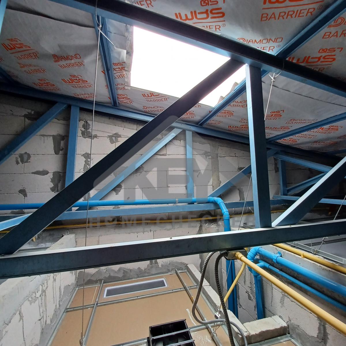 งานตรวจสอบหลังคา