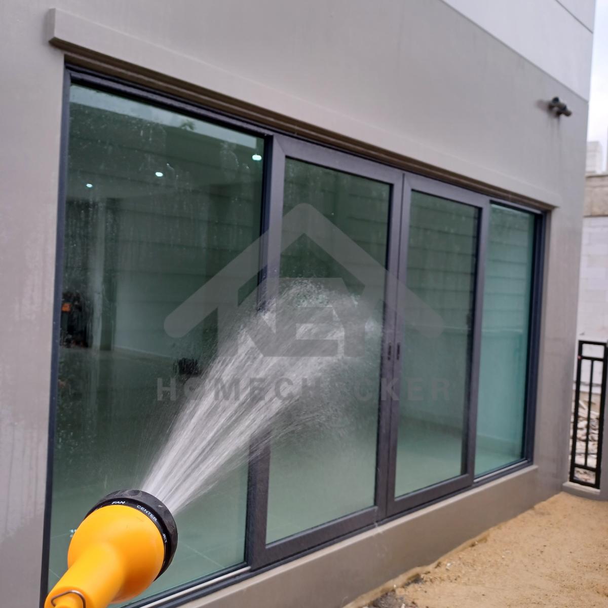 งานเทสน้ำ ประตูหน้าต่าง