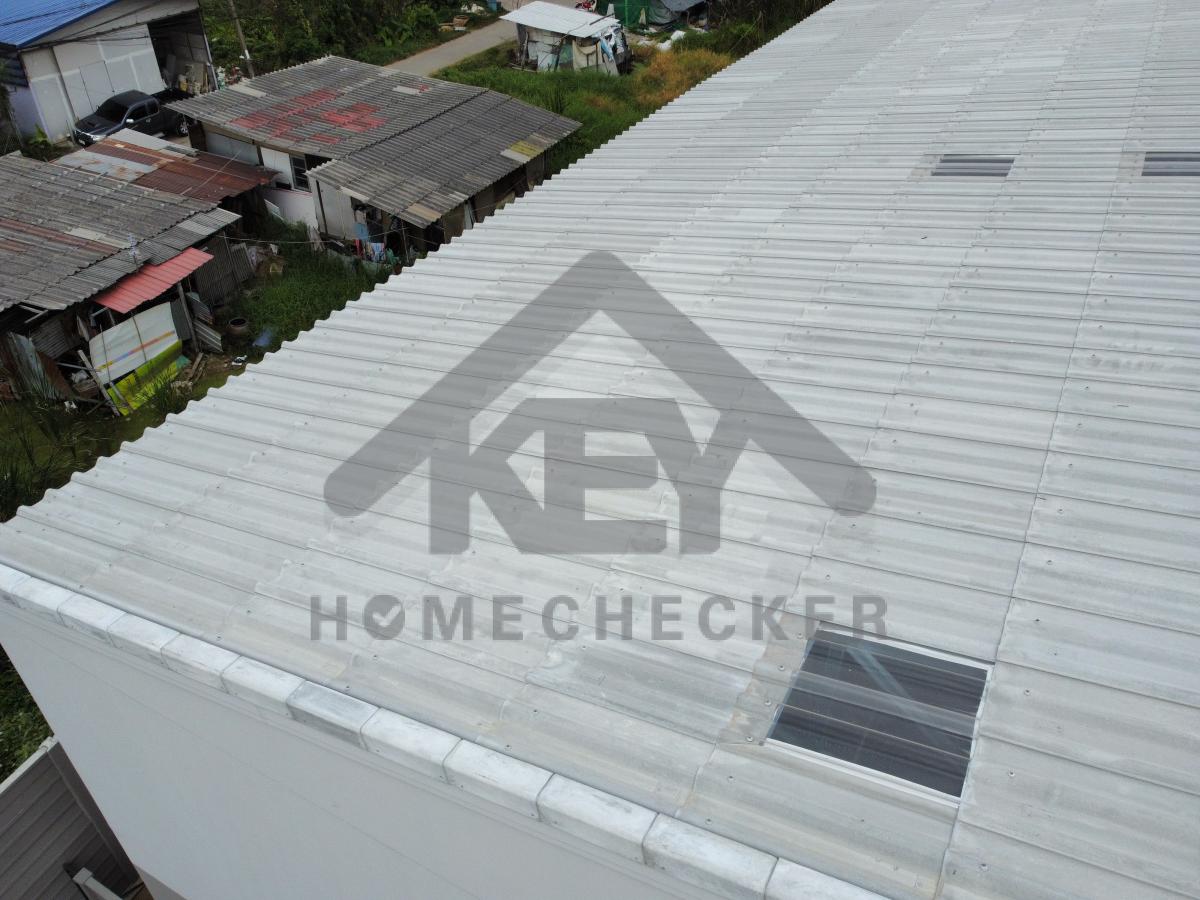 งานตรวจสอบหลังคา