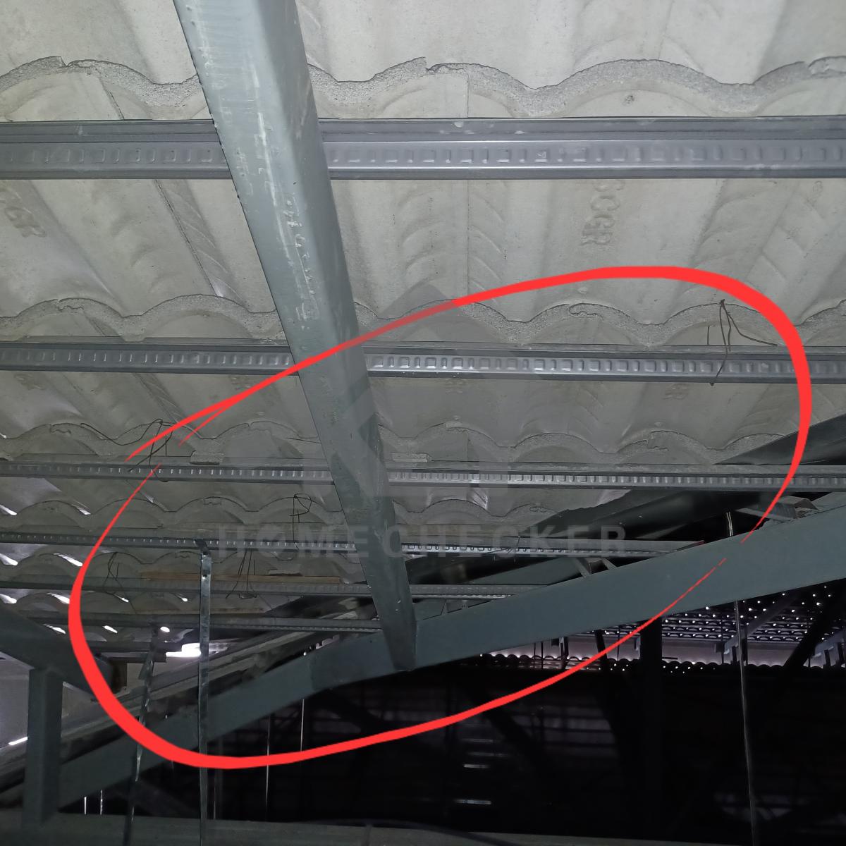 งานตรวจสอบหลังคา